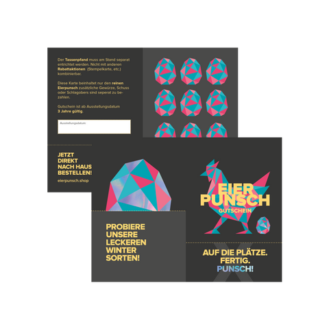 Gutscheinkarte - "Advent auf dem Neumarkt" - 10 Tassen