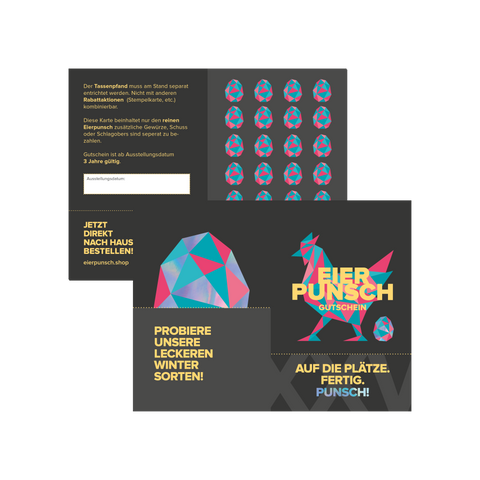 Gutscheinkarte - "Advent auf dem Neumarkt" ab 25 - 1.000 Tassen