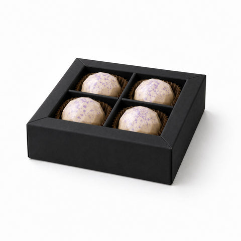 Diamonds Kaffee Crème Brûlée mit weißer Schokolade – 4er Box