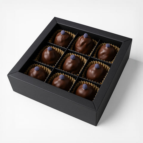 Datteln – 70% Edelbitter-Schokolade