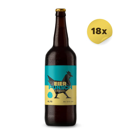 Eierpunsch - das Original │18er Sparpaket in Blau