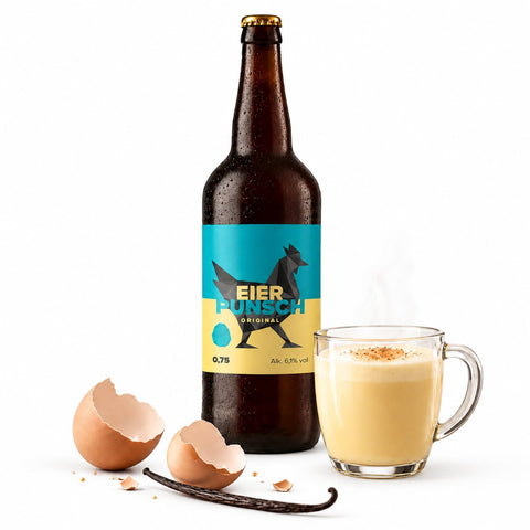 Eierpunsch - das Original in Blau