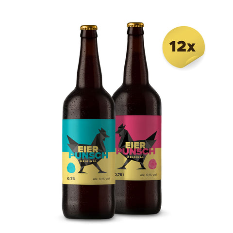 Eierpunsch - das Original │12er Sparpaket im Mix