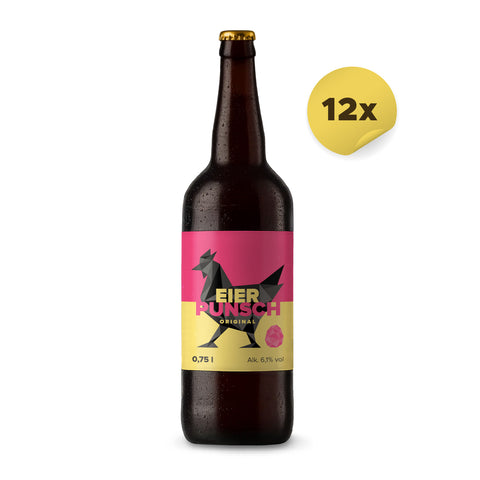 Eierpunsch - das Original │12er Sparpaket in Pink