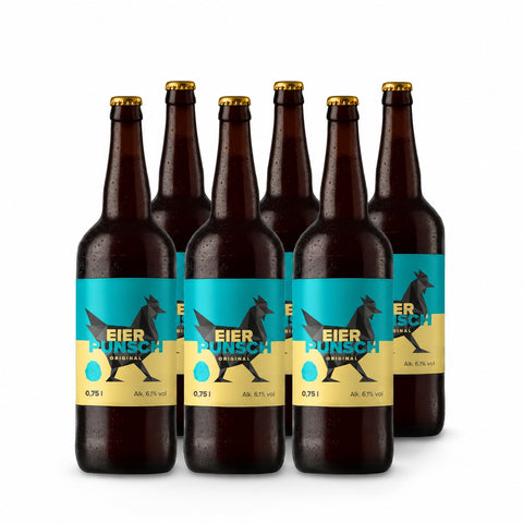 Eierpunsch - das Original │6er Sparpaket in Blau