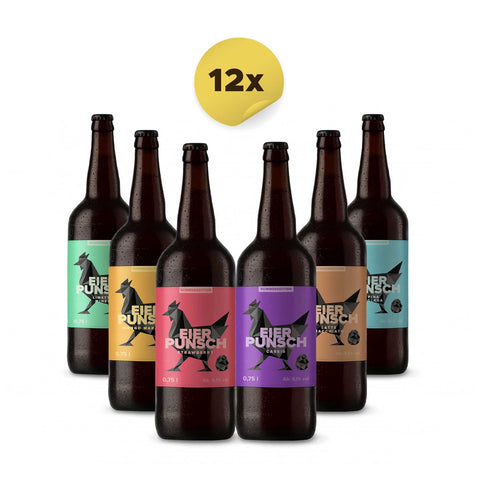 Eierpunsch - Summer Collection im 12er Mix