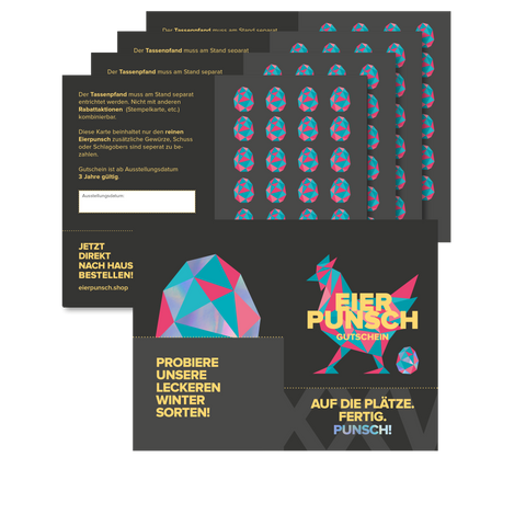 Gutscheinkarte - "Advent auf dem Neumarkt" ab 25 - 1.000 Tassen