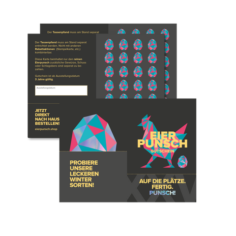 Gutscheinkarte - "Advent auf dem Neumarkt" ab 25 - 1.000 Tassen