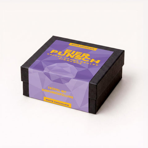 Diamonds Kaffee Crème Brûlée mit weißer Schokolade – 4er Box