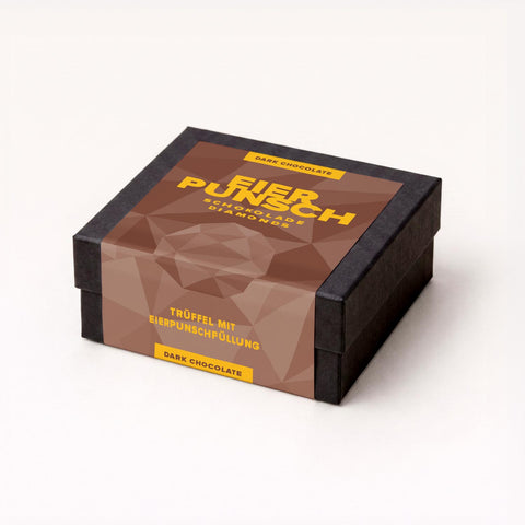 Diamonds Eierpunsch Schokolade mit dunkler Schokolade - 9er Box