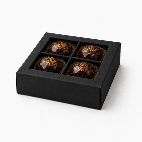 Diamonds Eierpunsch Schokolade mit dunkler Schokolade - 4er Box