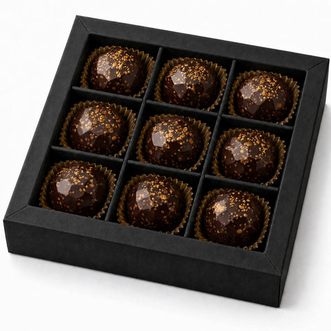 Diamonds Eierpunsch Schokolade mit dunkler Schokolade - 9er Box